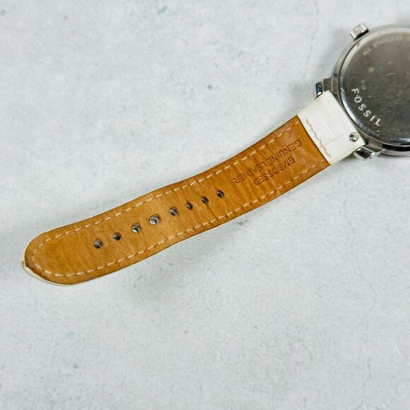 Fossil Watch Womens 38mm Multifunction Rhinestone Bling Bezel New Battery main image 7